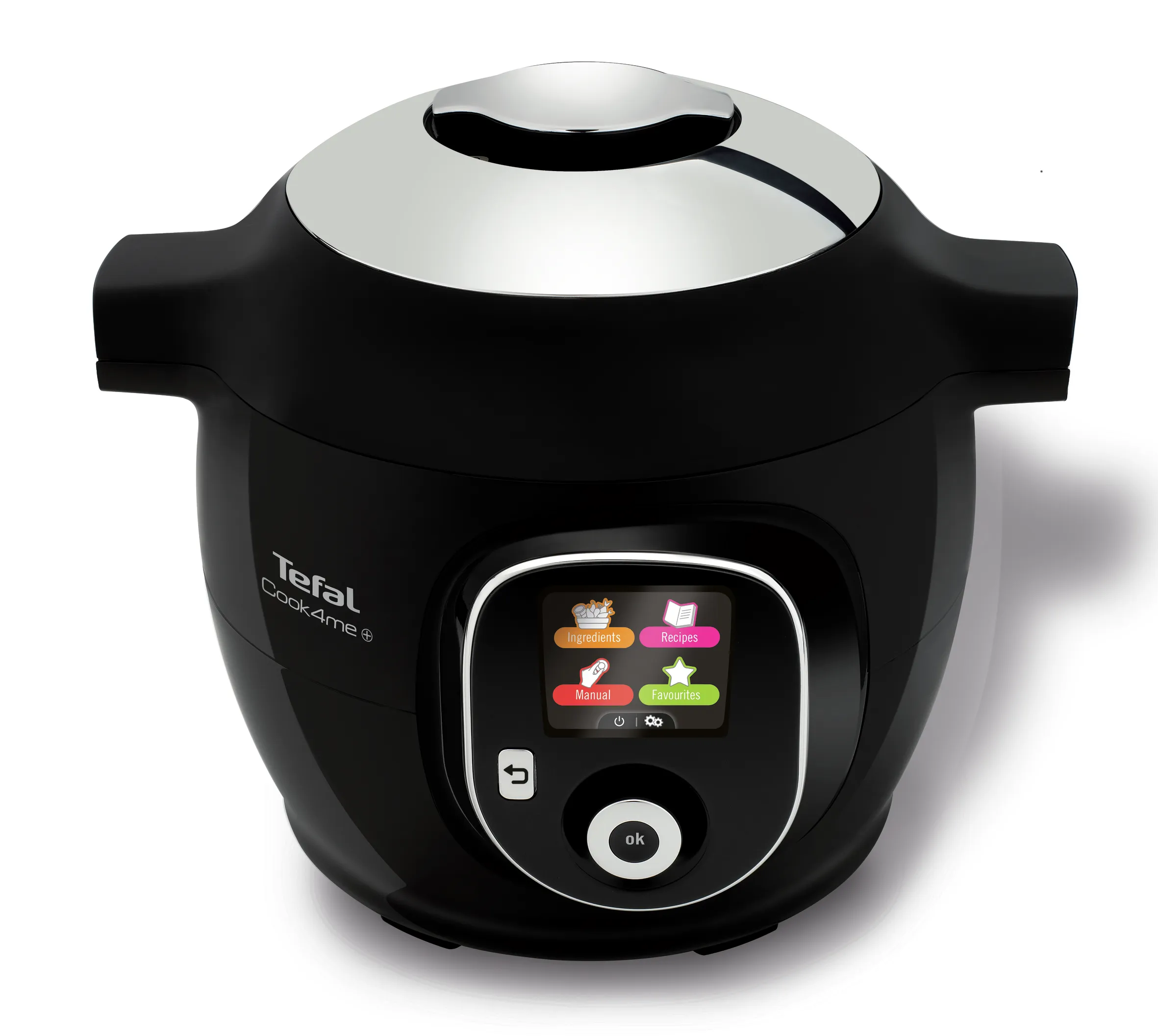 User manual and frequently asked questions Tefal Cook4me  Black CY8518 Smart Multi Cooker and Pressure Cooker