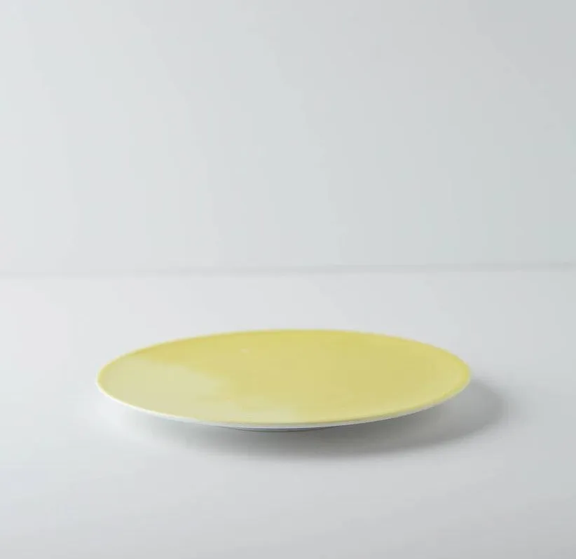 Yellow Snack Plate