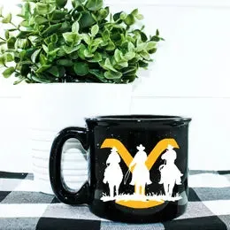 Yellowstone Cowboys Campfire Mug